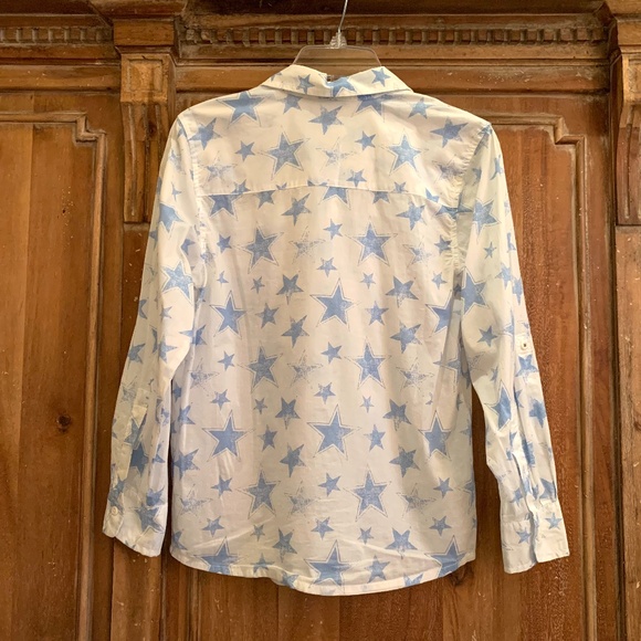 NEXT UK Boys Cotton Star Button Up Shirt Size 11 YRS - Picture 9 of 13